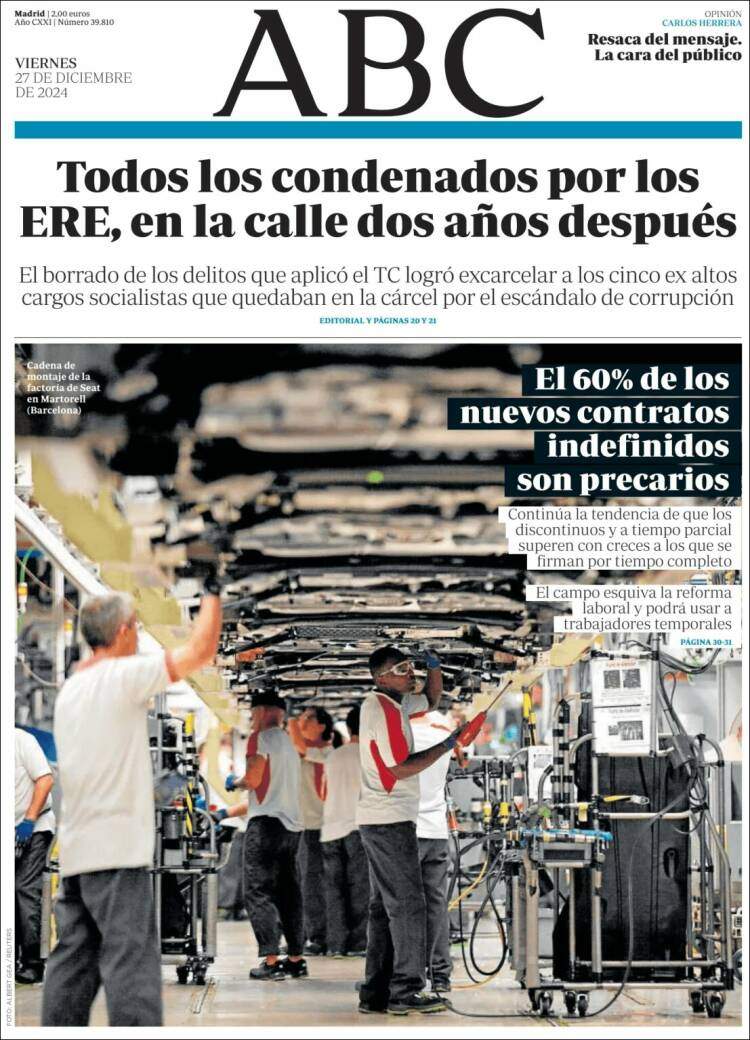 Portada 'ABC' Portada 'ABC'
