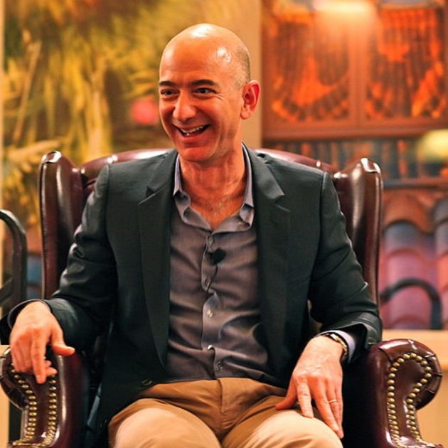 Jeff Bezos' iconic laugh flickr