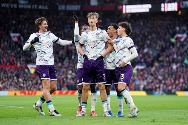 Borunemoth celebra gol Dean Huijsen Premier League Europa Press Borunemoth celebra gol Dean Huijsen Premier League Europa Press
