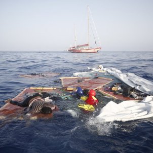 rescat dona i nen morts. Proactiva Open Arms rescat dona i nen morts. Proactiva Open Arms