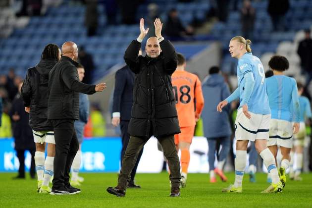 Pep Guardiola Manchester City Leicester / Foto: Europa Press Pep Guardiola Manchester City Leicester / Foto: Europa Press
