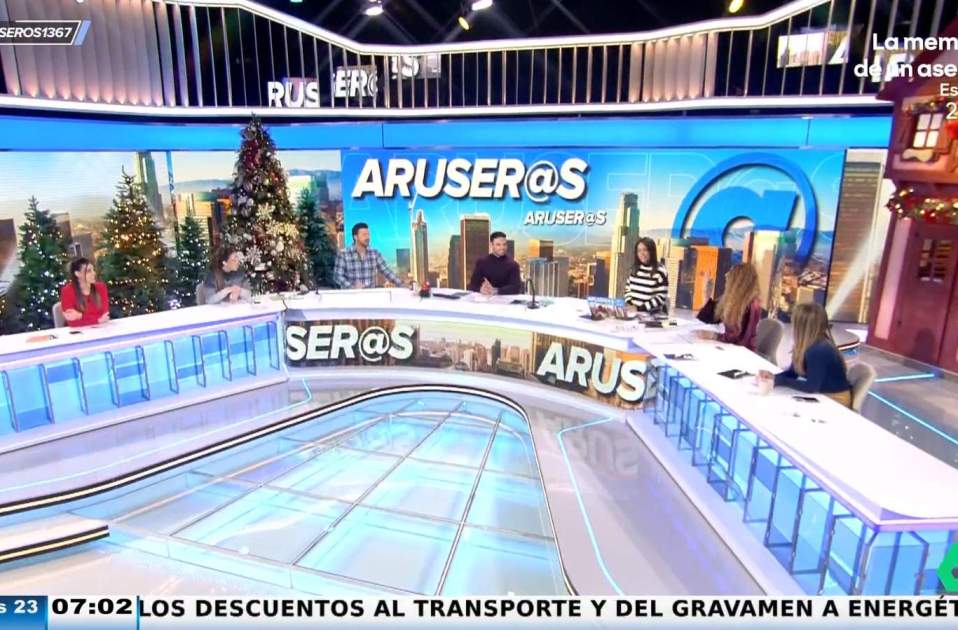 Hans Arús presnetador sorprendida de Aruseros, La Sexta Hans Arús presnetador sorprendida de Aruseros, La Sexta