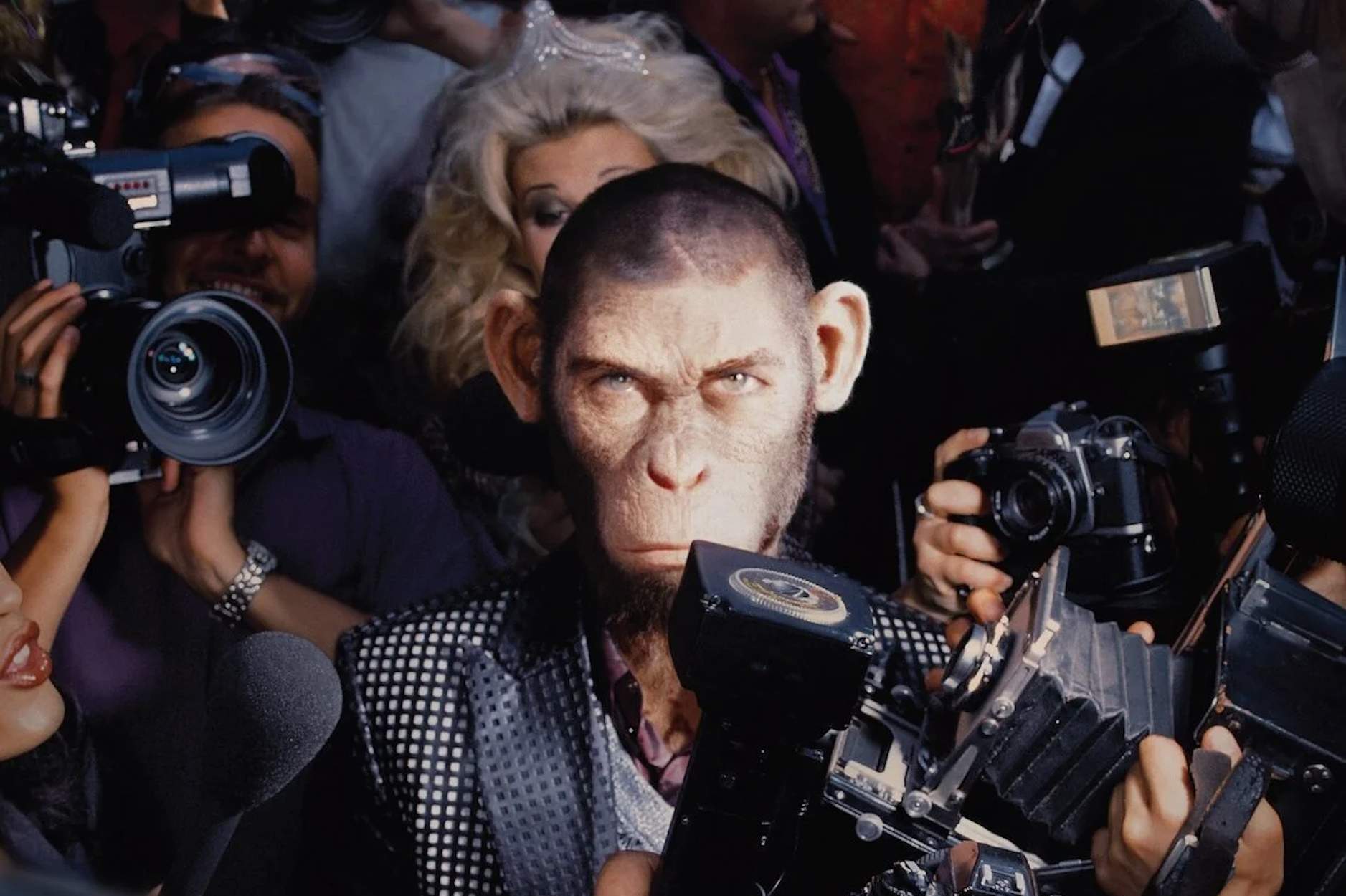 El loquísimo planeta de un simio llamado Robbie Williams