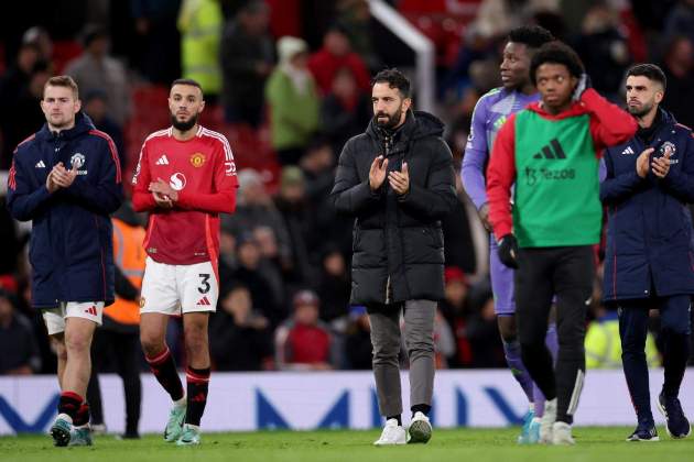 Ruben Amorim Manchester United / Foto: EFE Ruben Amorim Manchester United / Foto: EFE