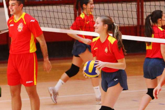 Leonor handbol mixto Casa Real Leonor handbol mixto Casa Real