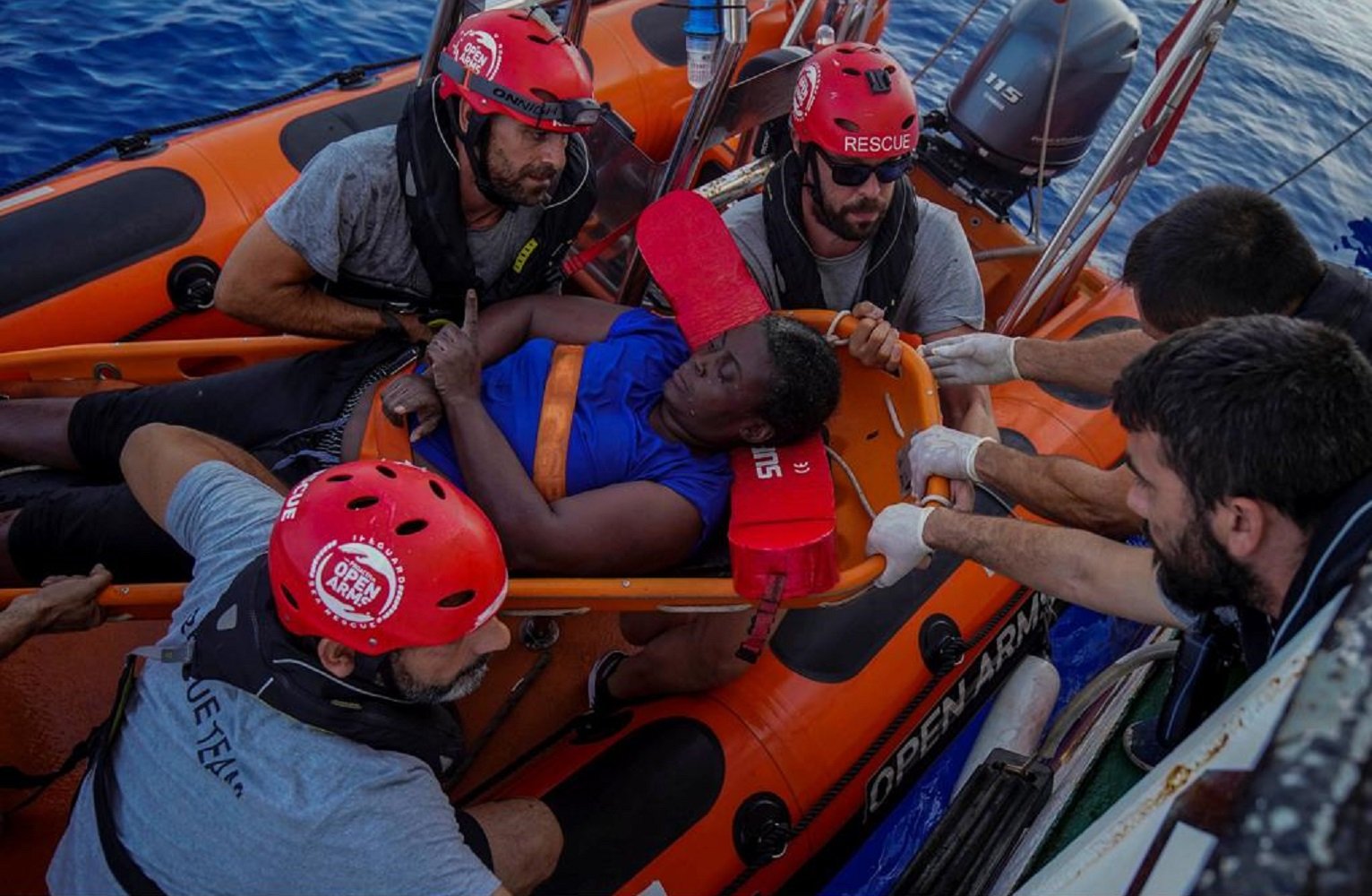 Marc Gasol rescata en el Mediterráneo al lado de Proactiva Open Arms