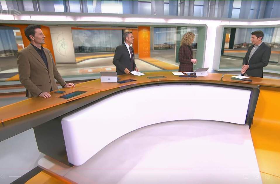 Cristina Riba habla con Artur Peguera, TV3 Cristina Riba habla con Artur Peguera, TV3