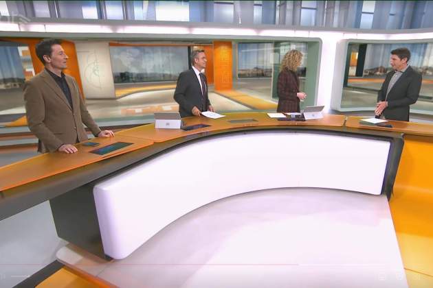 Cristina Riba habla con Artur Peguera, TV3 Cristina Riba habla con Artur Peguera, TV3
