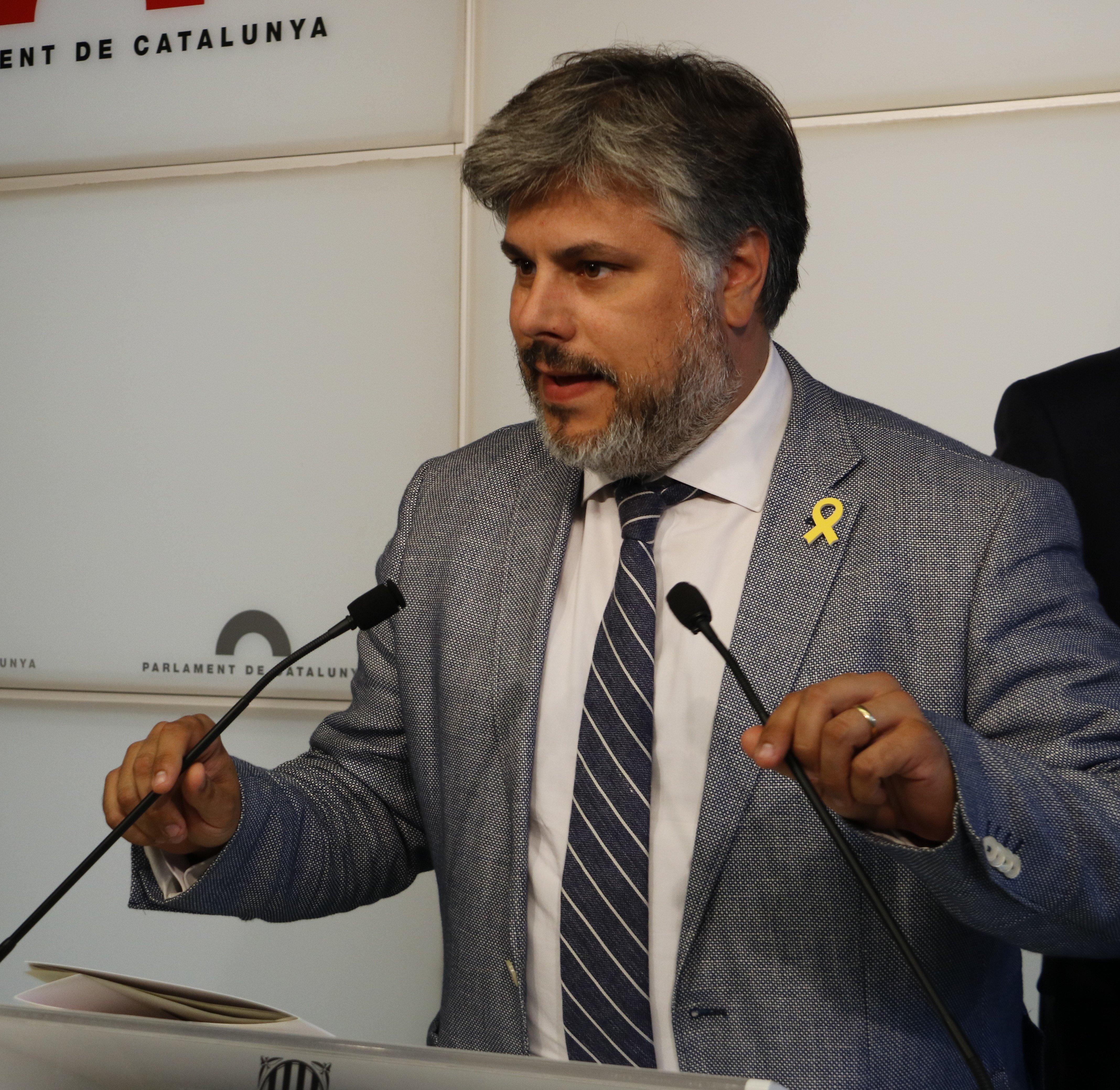 JxCat reivindica Puigdemont, Rull, Turull y Sanchez: "Ni suspendidos ni sustituidos"