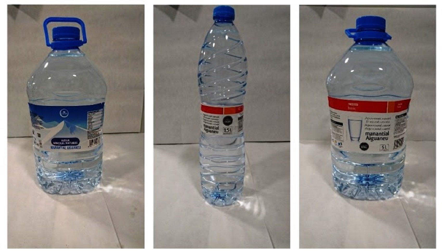 Retiran también las garrafas de agua de la marca Eroski