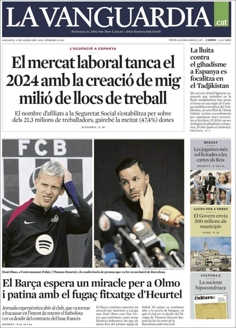 'La Vanguardia' 4 'La Vanguardia' 4