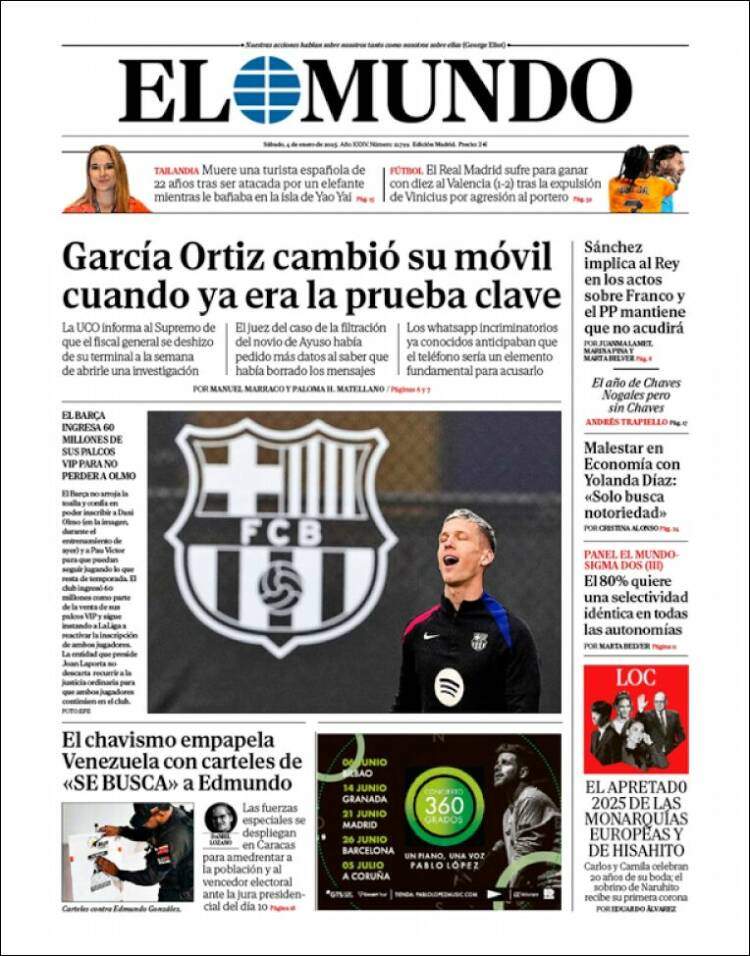 'El Mundo' 4 'El Mundo' 4