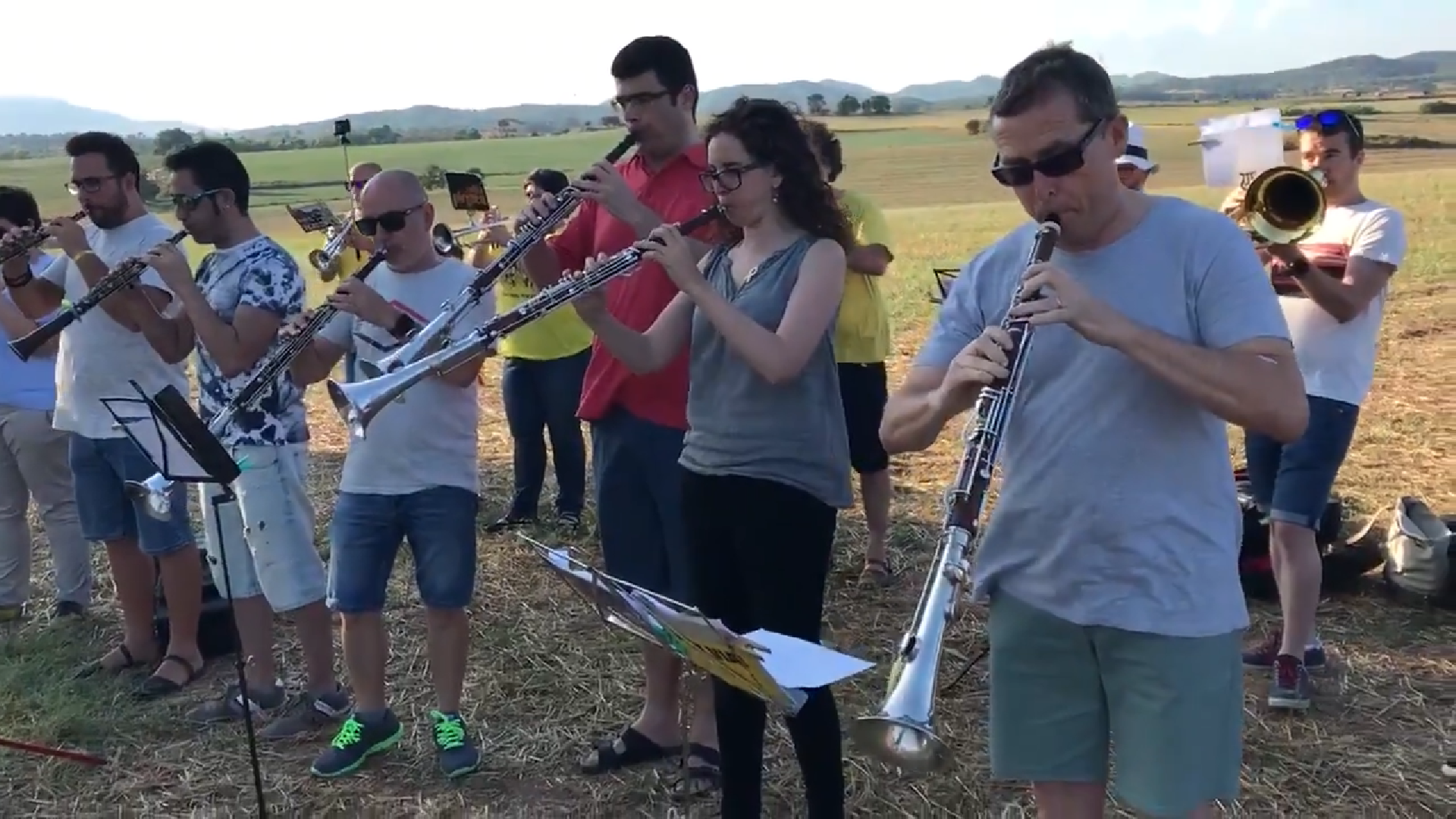 L'emotiu 'Cant de la Senyera' a Lledoners