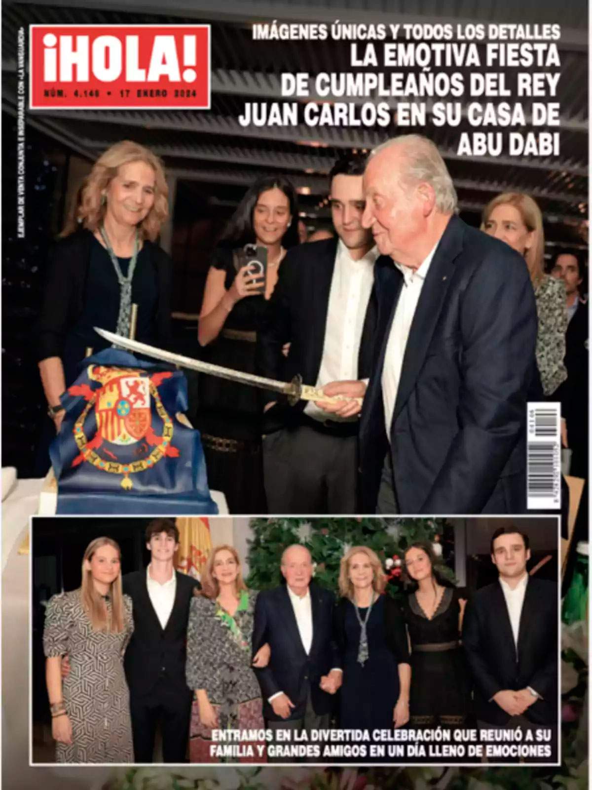 Portada HOLA aniversari Juan Carlos|Joan Carles I Portada HOLA aniversari Juan Carlos|Joan Carles I