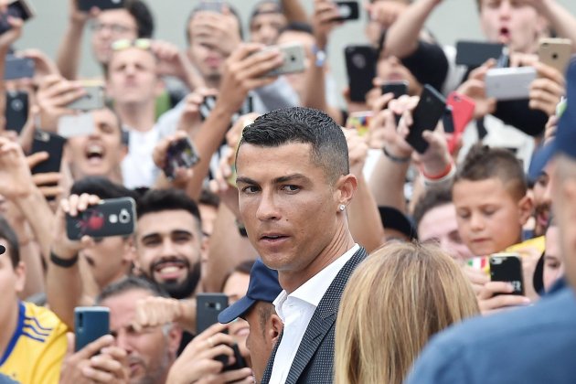 Cristiano Ronaldo recibimiento Juventus Torí fichaje EFE