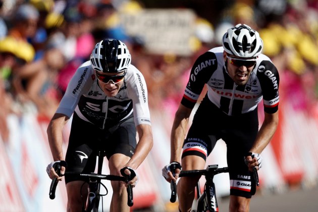 Chris Froome Tom Dumoulin Tour França Efe