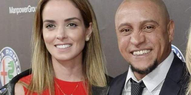 Mariana Luccon y Roberto Carlos Mariana Luccon y Roberto Carlos