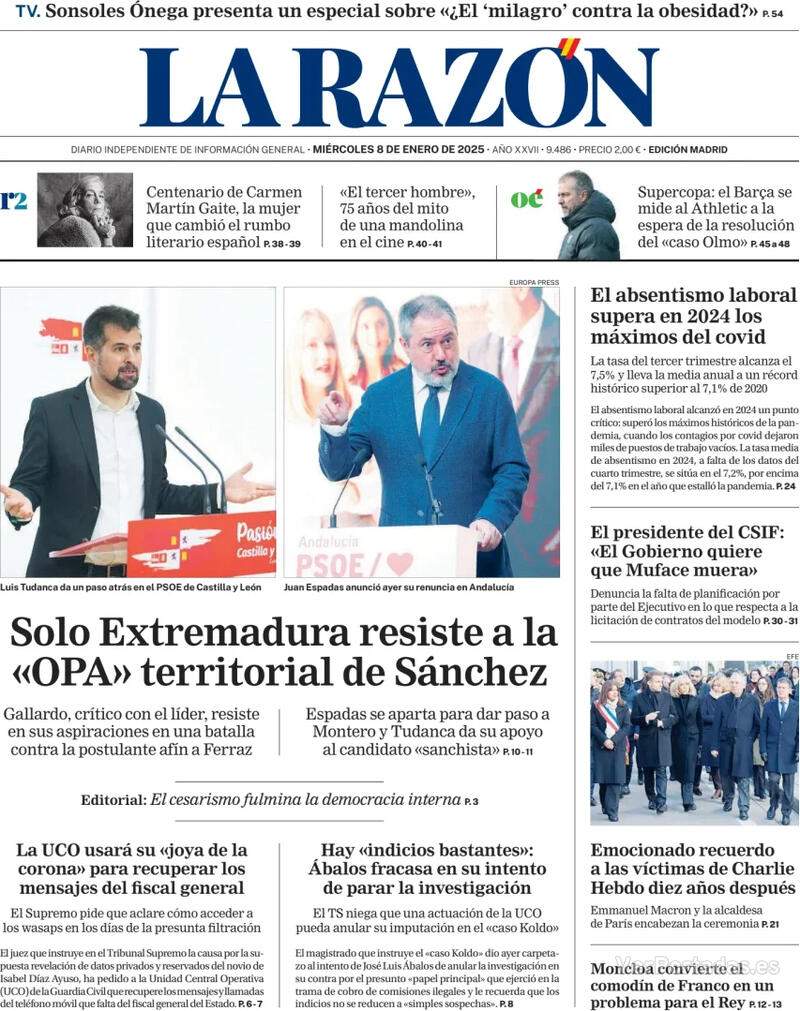 La Razón La Razón