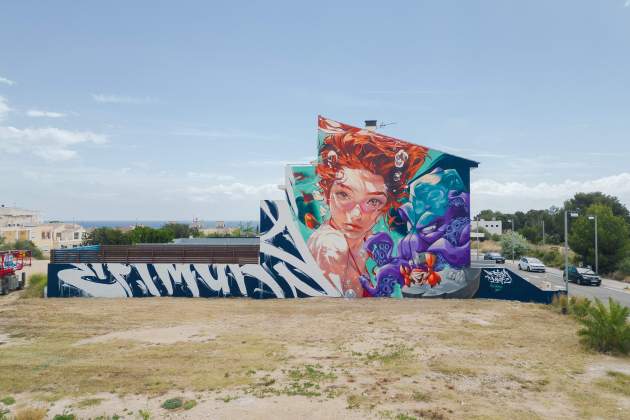 mural bajo el mar Asem navarro street arte cities mural bajo el mar Asem navarro street arte cities