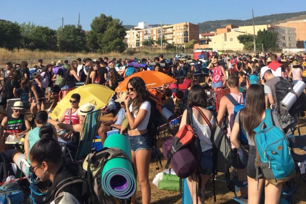 Acampada jove Carlota Antich