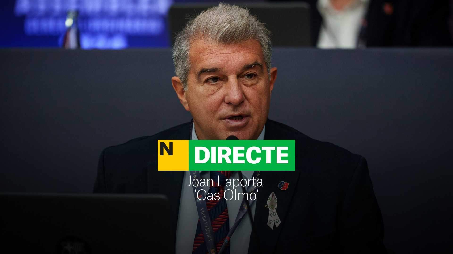Rueda de prensa de Joan Laporta sobre el caso Olmo y Pau Víctor, DIRECTO | Repasa las mejores frases