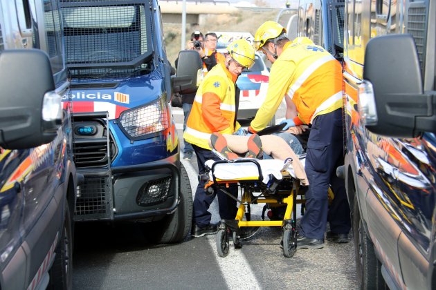 bombero herido acn bombero herido acn
