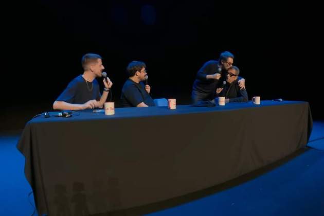 Berto Romero i Andreu Buenafuente amb Ignasi Taltavull i Tomàs Fuentes a 'La Ruina' 2 Berto Romero i Andreu Buenafuente amb Ignasi Taltavull i Tomàs Fuentes a 'La Ruina' 2