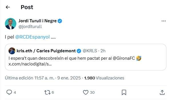 Captura tui turull puigdemont dani olmo twitter Captura tui turull puigdemont dani olmo twitter