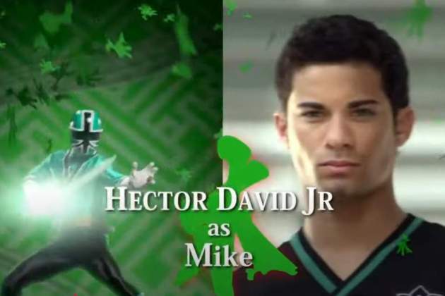 Hector David Jr. 'Mike' en 'Power Rangers Samurai' Hector David Jr. 'Mike' en 'Power Rangers Samurai'