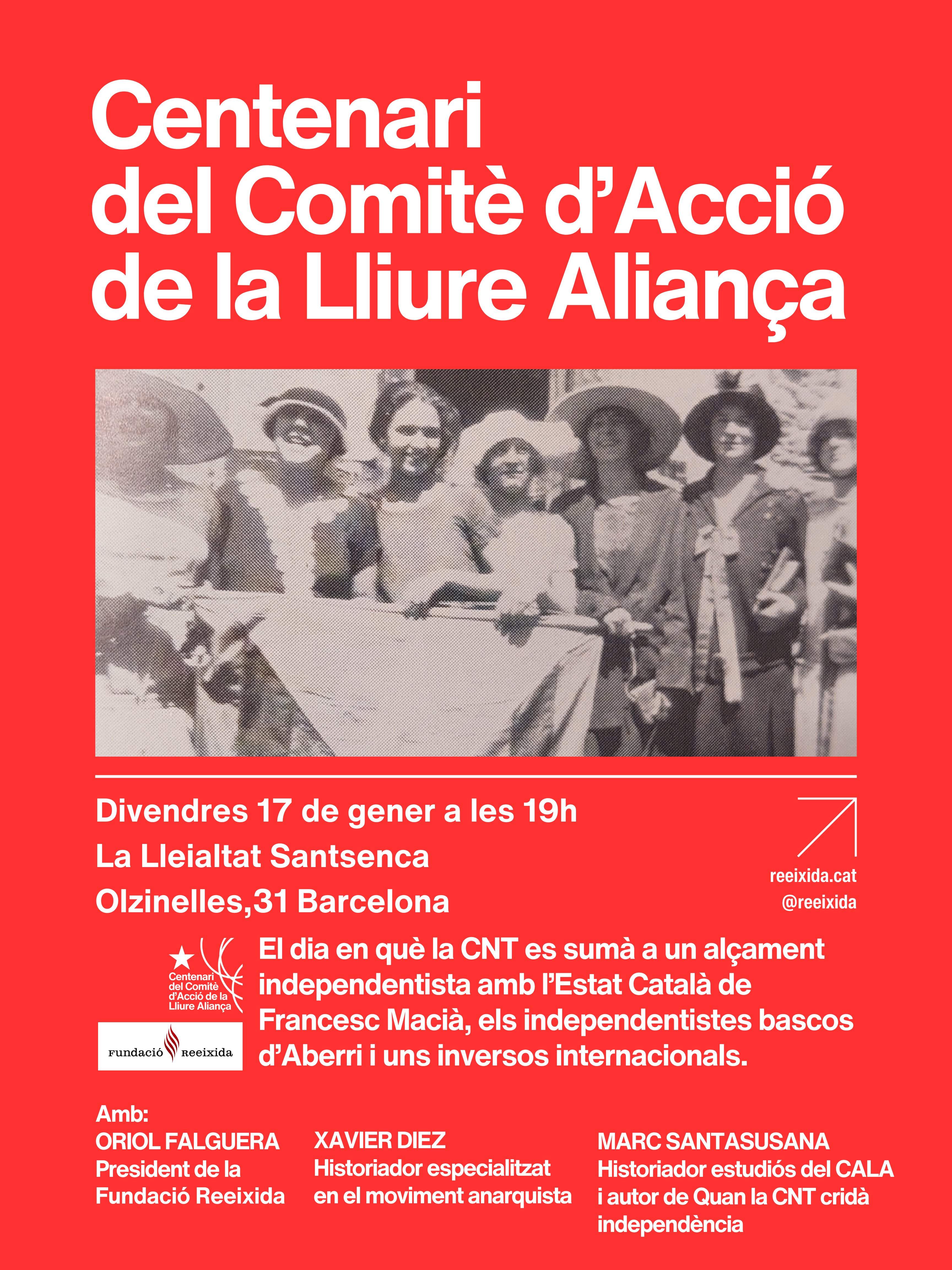CARTEL CALA. Comité de Acción de la Libre Alianza. Foto: Fundación Exitosa|Lograda CARTEL CALA. Comité de Acción de la Libre Alianza. Foto: Fundación Exitosa|Lograda