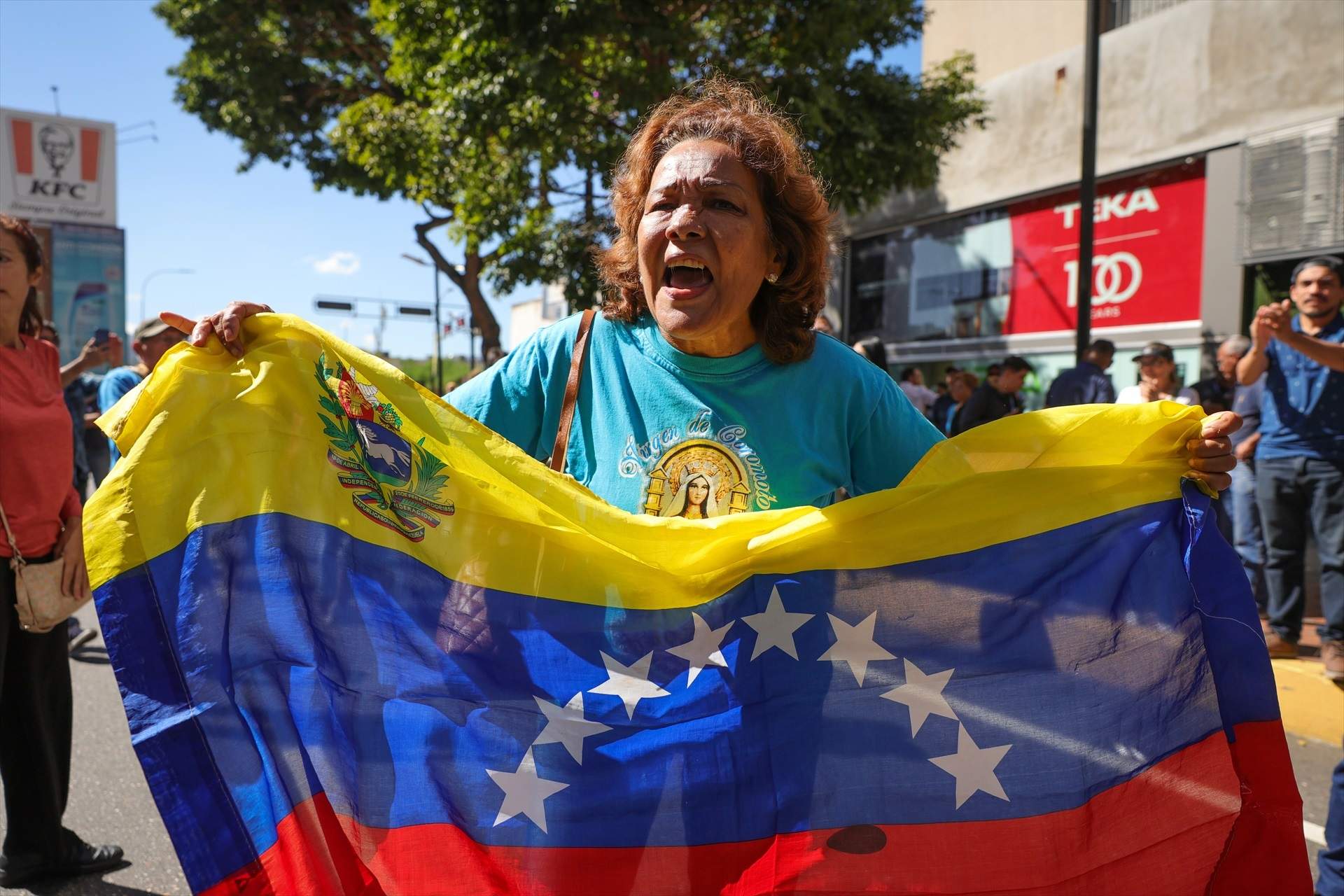 La tensió augmenta a Veneçuela davant el retorn imminent d'Edmundo González