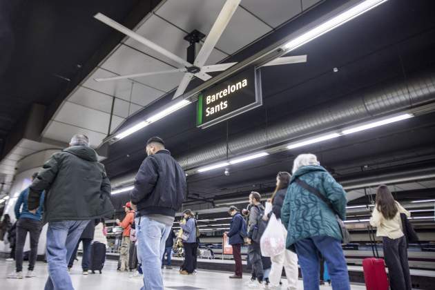 Recurs Rodalies sants estació renfe / Foto: Carlos Baglietto Recurs Rodalies sants estació renfe / Foto: Carlos Baglietto