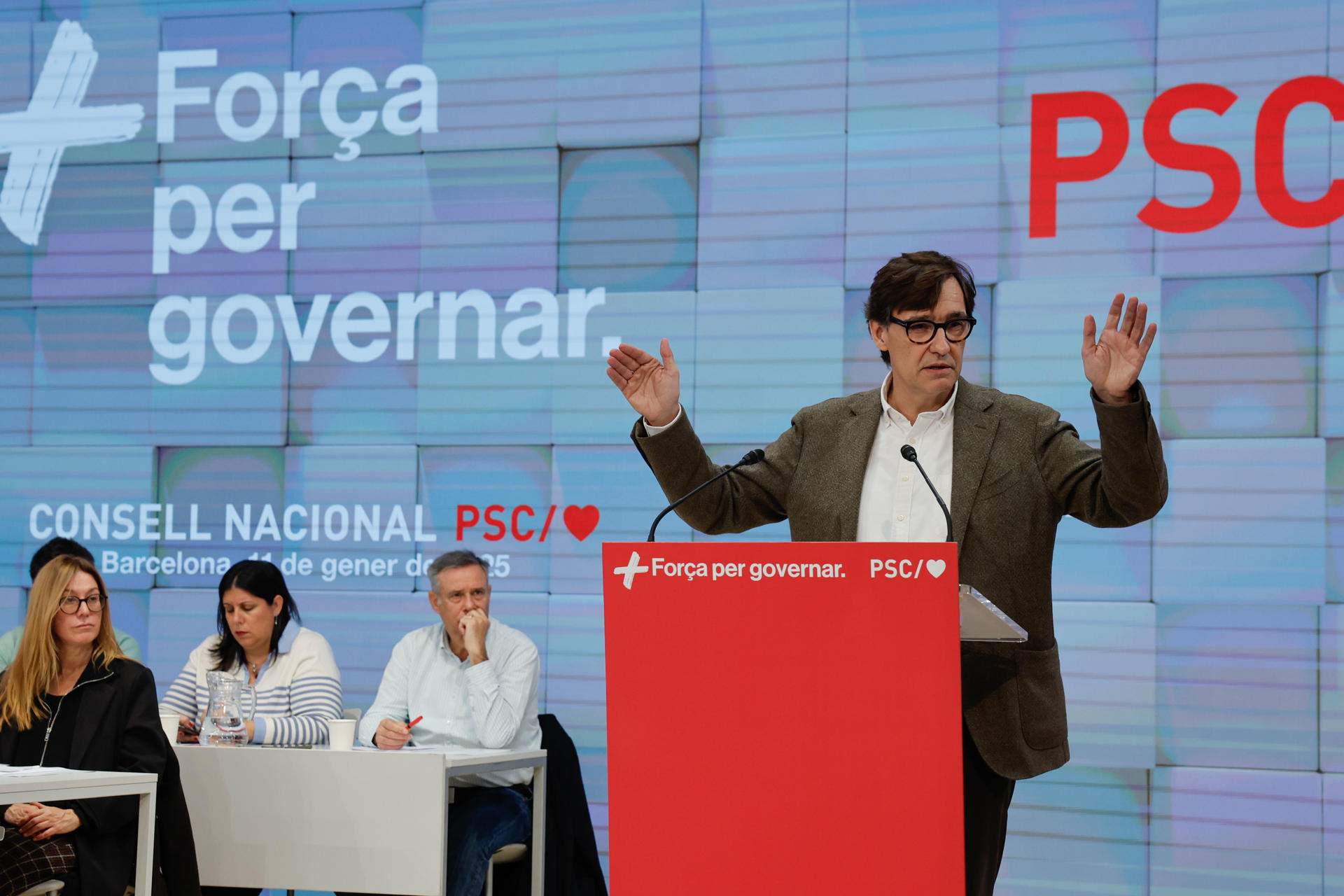 Illa afirma que el PSC complirà íntegrament els acords d'investidura: "Com hem fet sempre els socialistes"