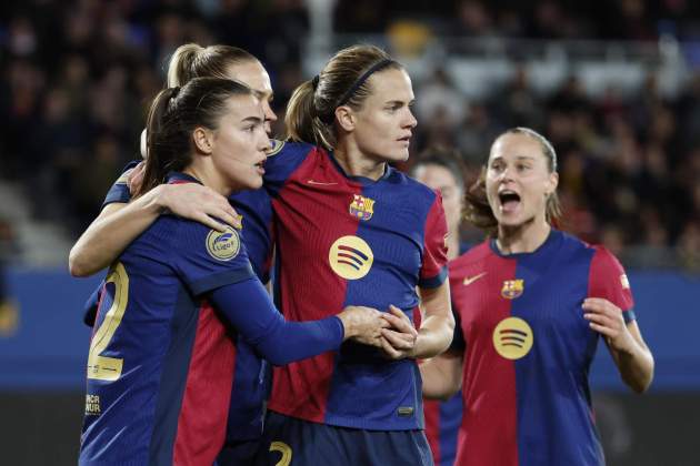 Barça femeni Badalona / foto: EFE Barça femeni Badalona / foto: EFE
