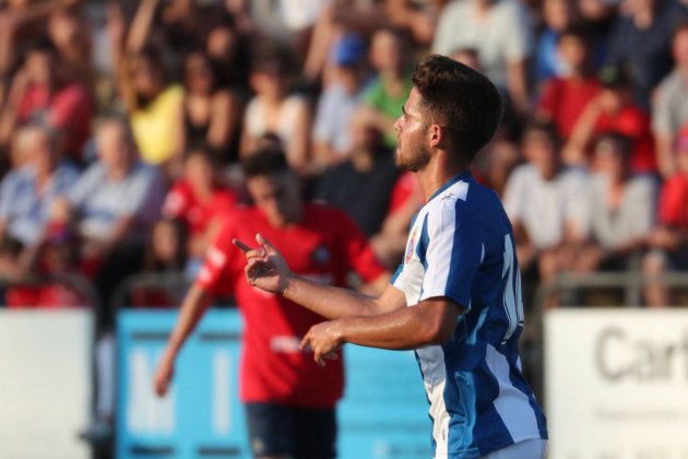 Oscar Melendo pretemporada Espanyol Olot   RCDE