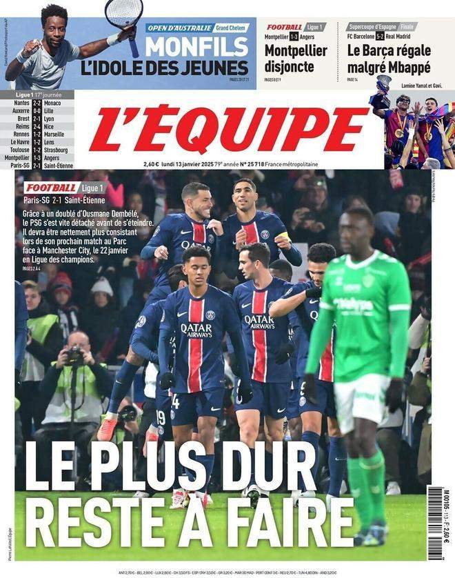 L'Équipe Barça Madrid L'Équipe Barça Madrid
