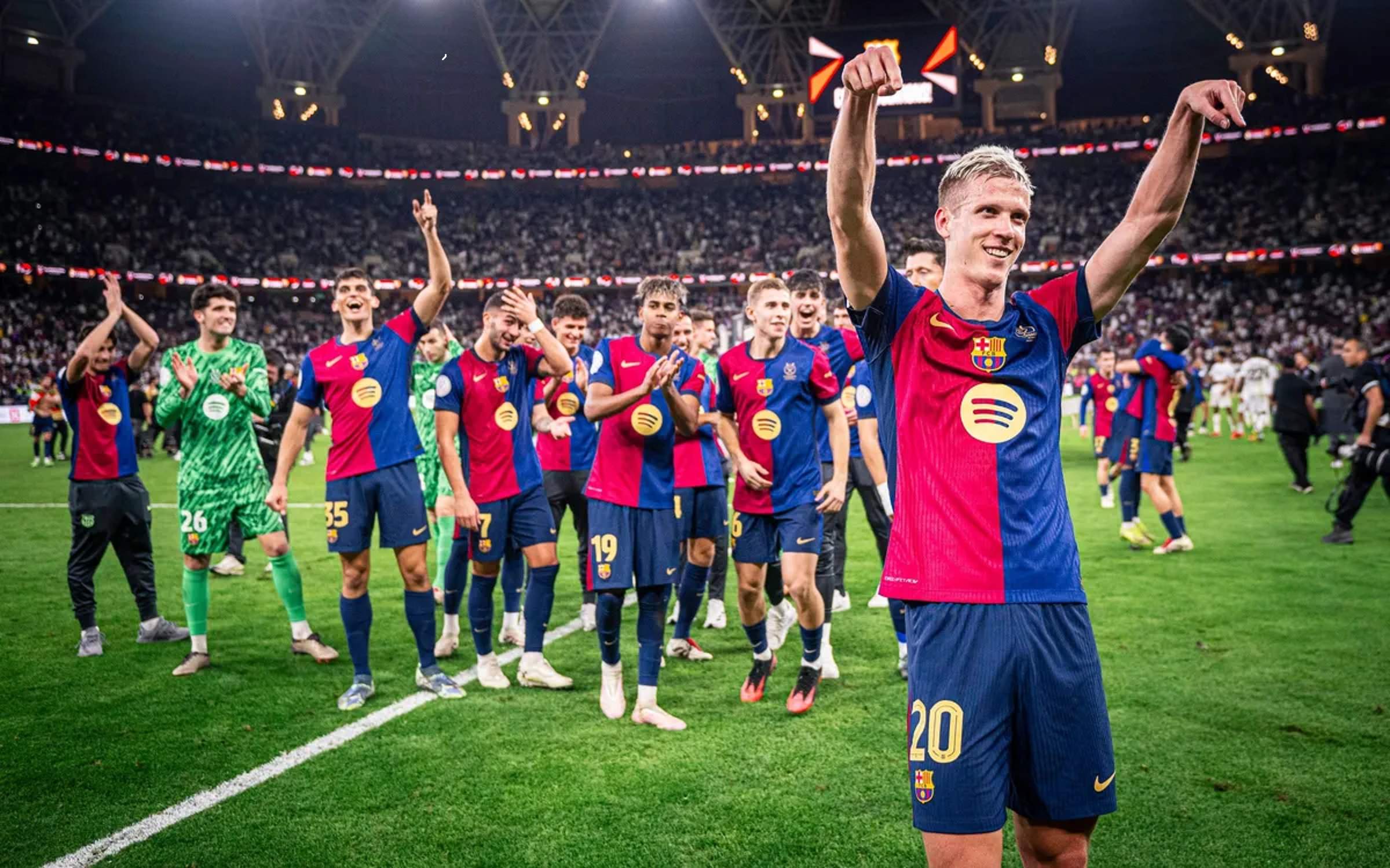 Dani Olmo li ha posat la creu en el Barça, no en jugarà més i se n'anirà a l'estiu