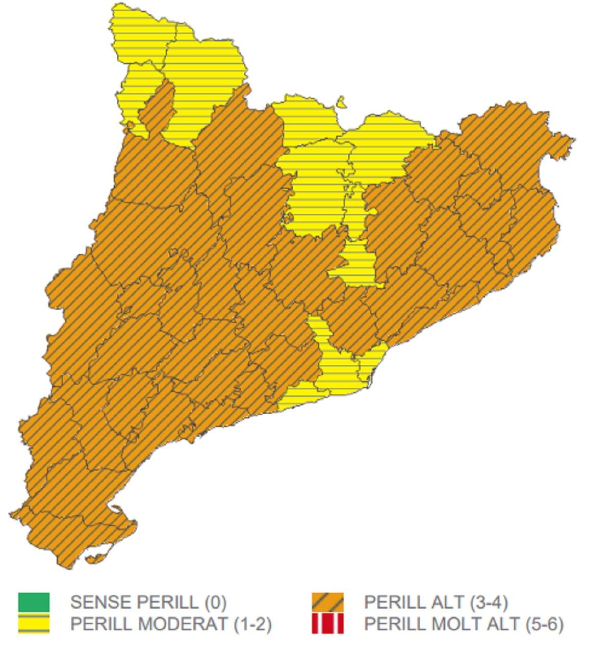 Alerta del Meteocat, peligro por frío en todo Catalunya Alerta del Meteocat, peligro por frío en todo Catalunya