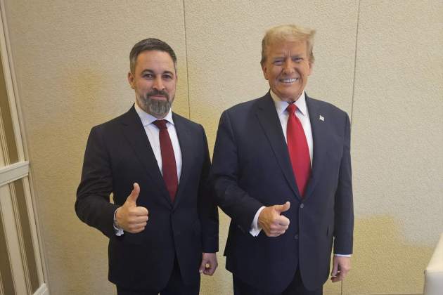 Donald Trump y Santiago Abascal / Europa Press Donald Trump y Santiago Abascal / Europa Press
