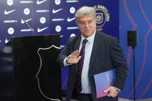Joan Laporta 'caso Olmo' / Foto: EFE Joan Laporta 'caso Olmo' / Foto: EFE
