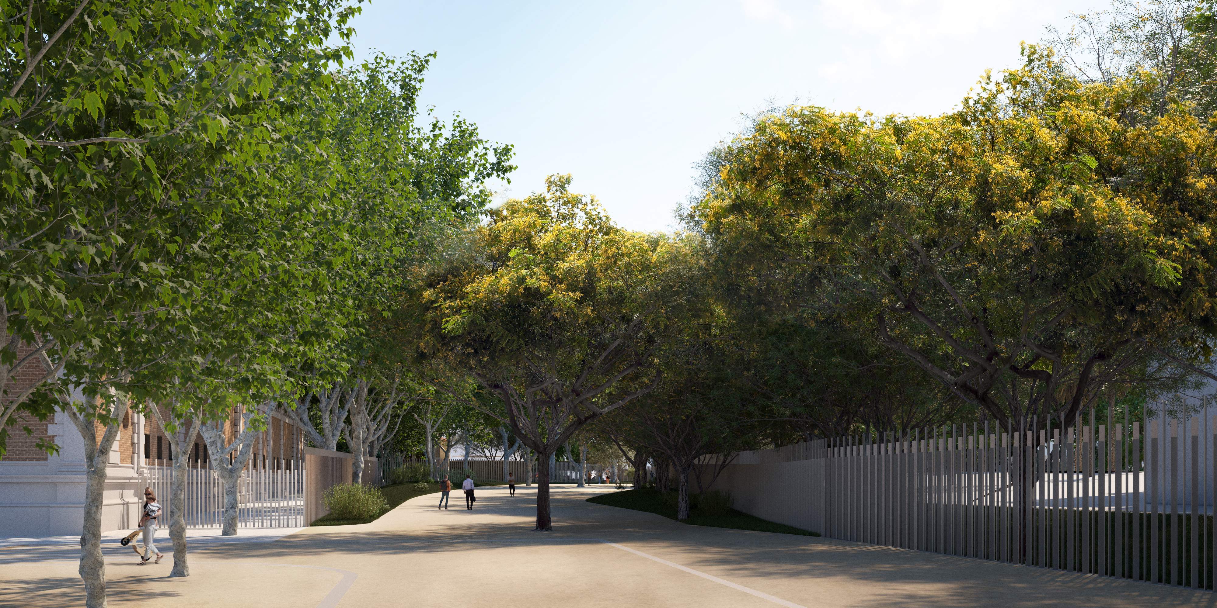 Un nuevo paseo conectará el parque de la Ciutadella con la Vila Olímpica atravesando el Zoo