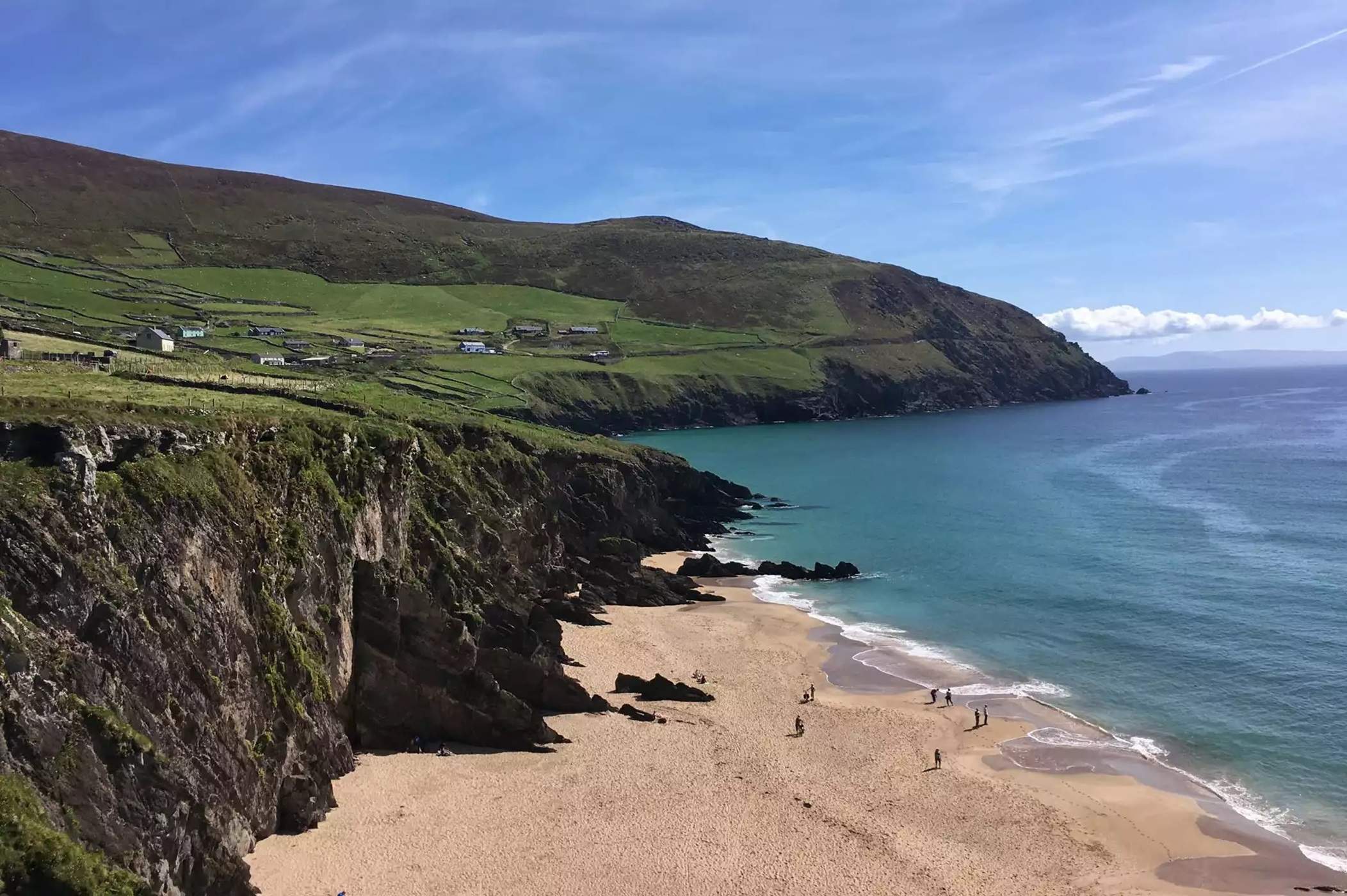 Dingle. Playa de Coumeenoole. Fuente Oficina de Turismo del condado de Kerry Dingle. Playa de Coumeenoole. Fuente Oficina de Turismo del condado de Kerry