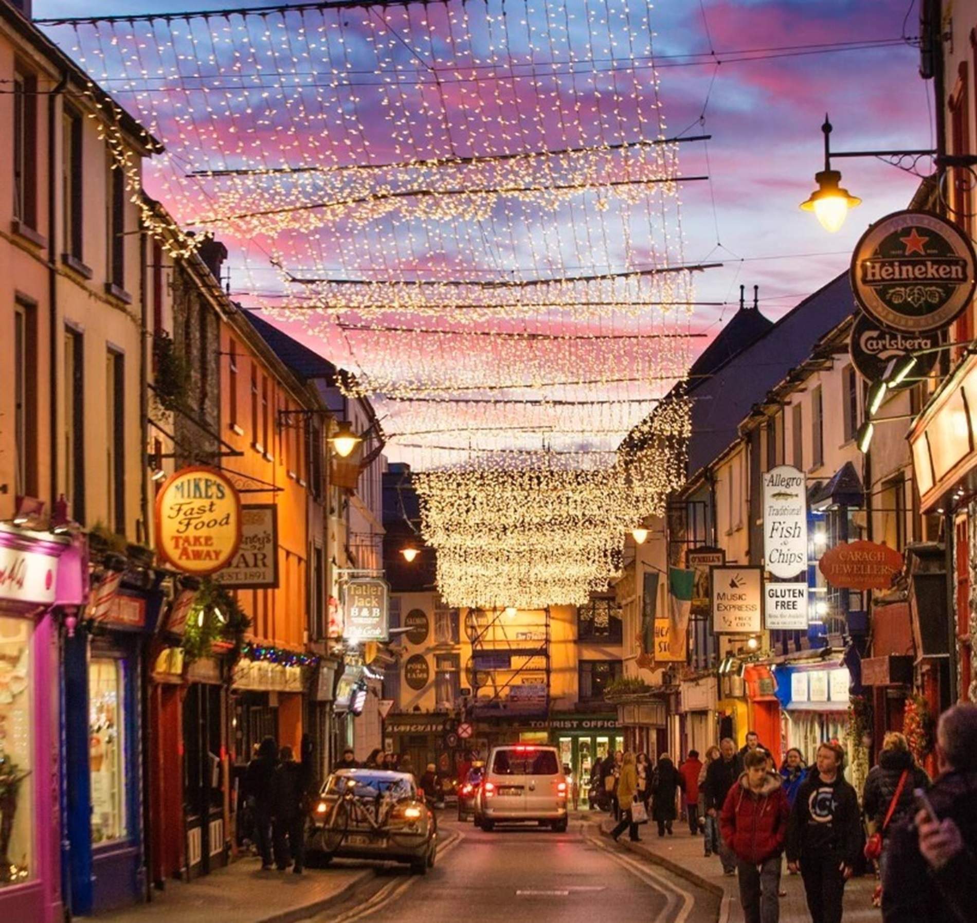 Killarney. Centro de la ciudad. Font Pinterest Killarney. Centro de la ciudad. Font Pinterest