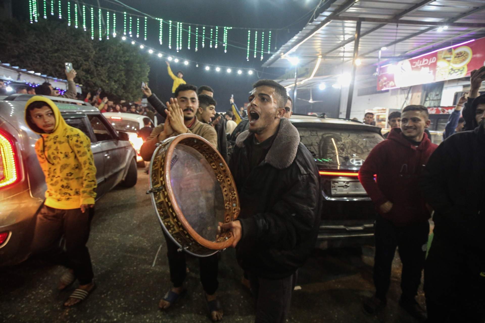 L'eufòria omple els carrers de Gaza amb l'anunci de l'alto el foc entre Israel i Hamàs