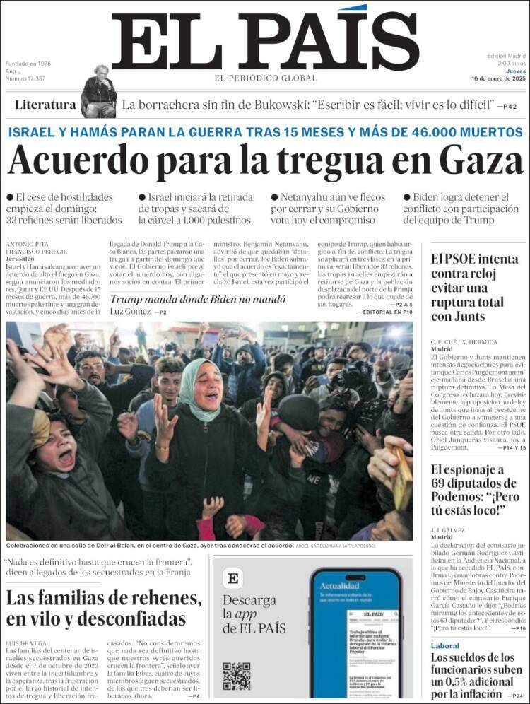 'El País' 16 'El País' 16