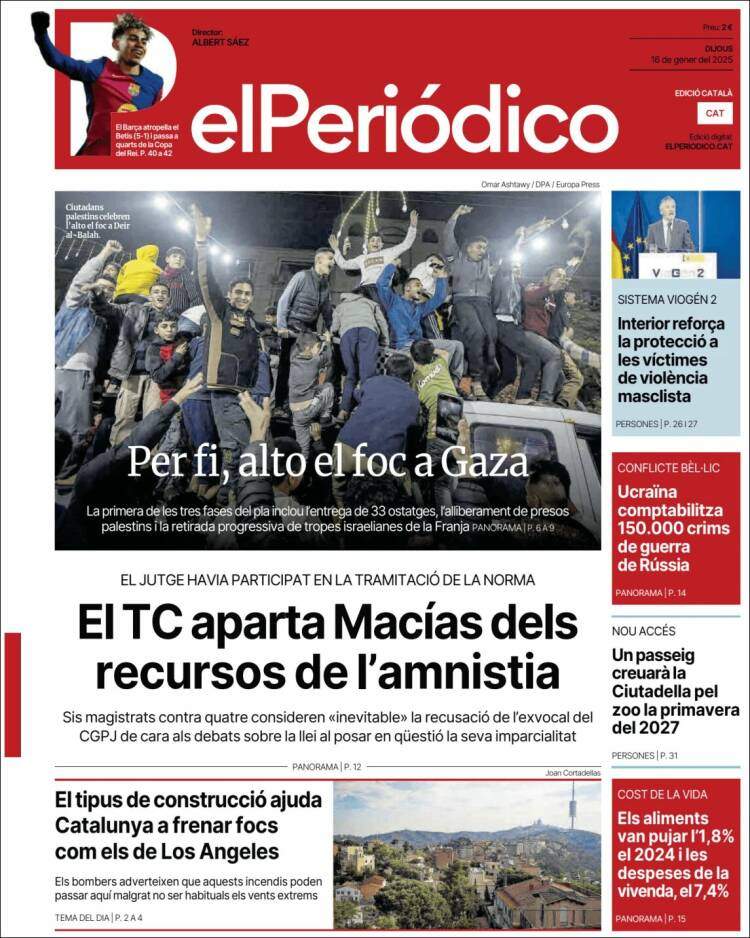 'El Periódico' 16 'El Periódico' 16