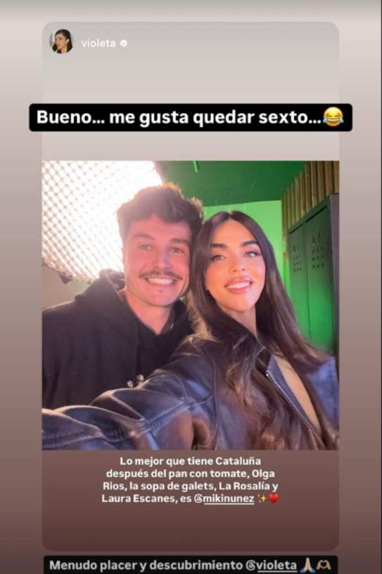 Miki Núñez i Violeta Mangrinyan Instagram Miki Núñez i Violeta Mangrinyan Instagram