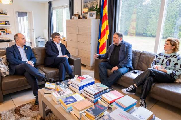 Reunio Carles Puigdemont y Oriol Junqueras en Waterloo / ACN Reunio Carles Puigdemont y Oriol Junqueras en Waterloo / ACN