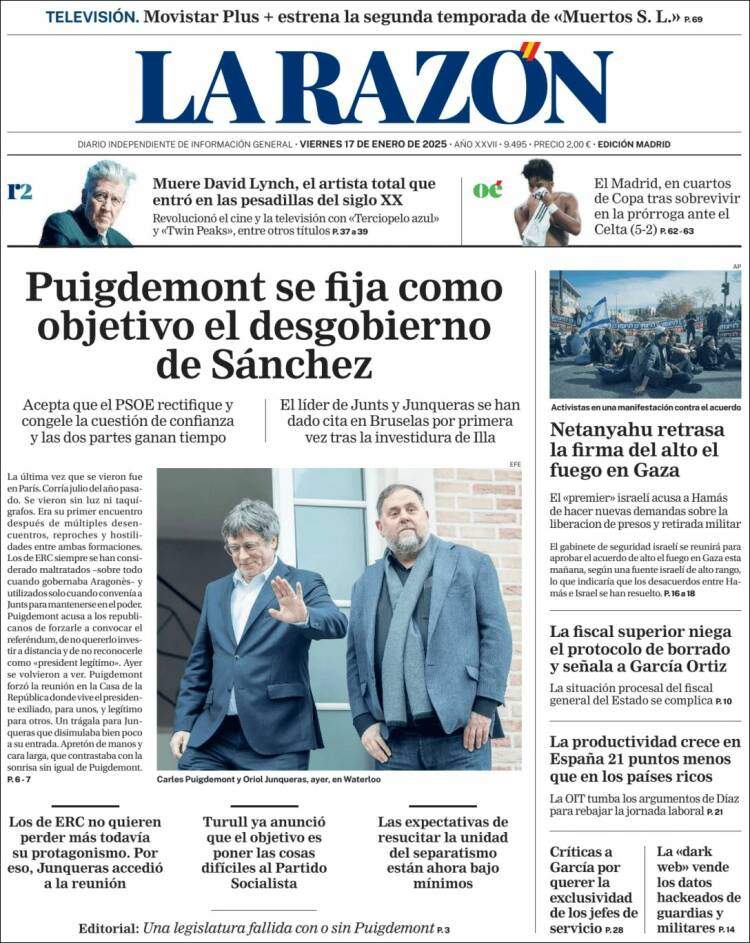 'La Razón' 17 'La Razón' 17