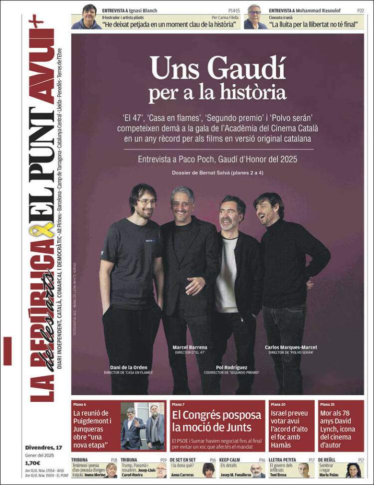 'El Punt Avui' 17 'El Punt Avui' 17